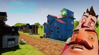 THE PRE ALPHA IN A NEW NEIGHBORHOOD! (Hello Neighbor Mods)