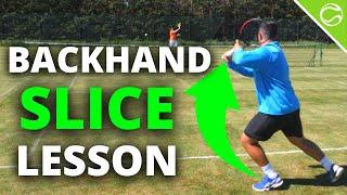 Tennis Backhand Slice - How To Slice In Tennis