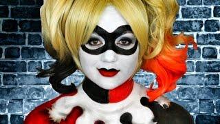 HARLEY QUINN MAKEUP TUTORIAL!