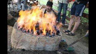 Как мы добывали железо по древним хакасским технологиям с профессором Мураками