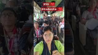 #kvs #students #tour  #kolkata Going to SALT LAKE with students KVS ️