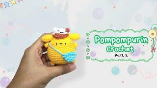 Pompompurin crochet (2/2) | Amigurumi For beginners | Crochet doll