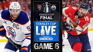 2025 Stanley Cup Final Live Game 6: Edmonton Oilers vs. Florida Panthers