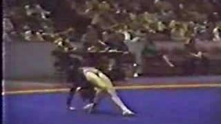 1977 USSR Gymnastics Display Elena Mukhina Floor Exercise