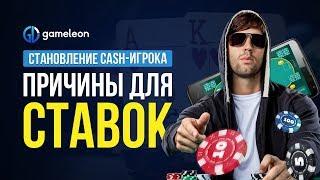 Становление CASH-игрока. База. Урок №2. Причины для ставок