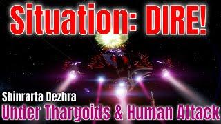 "Situation: DIRE" - Shinrarta Under Heavy Attack From Both Thargoids & Humans! Situation DIRE!