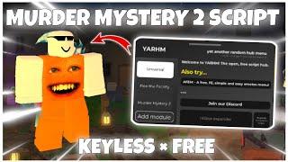 *NEW OP* Murder Mystery 2 script | KEYLESS × FREE | VERY OP SCRIPT NO BAN | PC & MOBILE | OP