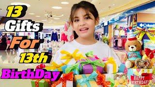 13 gift for Eshaal 13th birthday || gifts packing || birthday gifts #vlog #gift