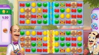 Homescapes - Level 590 Hard Level No Boosters Gameplay Walkthrough - New Update