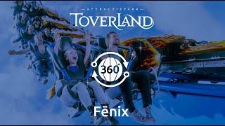 Wing coaster Fēnix - 360° Onride - Attractiepark Toverland