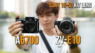 Sony ZV-E10 vs A6700 - Video & Photo TEST, Big or Small difference?