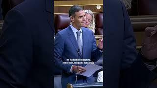 Abascal se va del Congreso de los Diputados y Sánchez responde repasando sus irregularidades