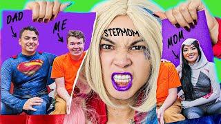 Mom vs Stepmom! Funny Superheroes Parenting Hacks & Situations by Crafty Hacks