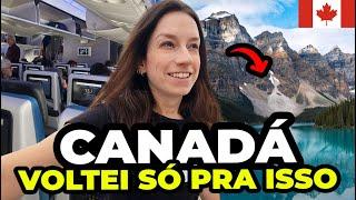 VIM SOZINHA PRO CANADÁ (DE NOVO) - Voo muito barato Westjet e TOUR ESPECIAL