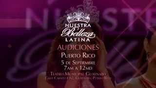 Nuestra Belleza Latina Audiciones PR Promo 2015