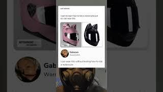 I want to learn how to ride a motorcycle just so I can wear this helmet.
