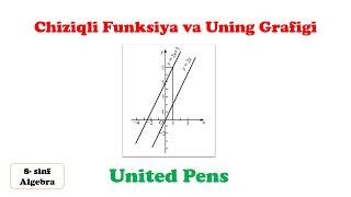 Chiziqli funksiya va uning grafigi | 8 sinf algebra | United Pens