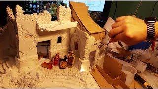 Presepe in carta igienica e farina passo passo! 1 tempo