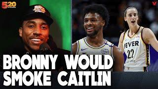 Jeff Teague GOES IN on why Bronny James WOULD BEAT Caitlin Clark 1-on-1 | Club 520