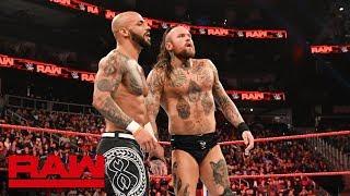 Ricochet & Aleister Black vs. The Revival: Raw, Feb. 25, 2019