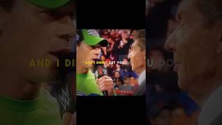 John Cena Saved Vince McMahon & WWE  Edit