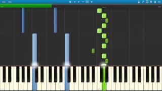 Discovery at Night | in a Time Lapse - Ludovico Einaudi ( MIDI / Synthesia / Tutorial )