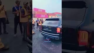 Shatta Wale Proves He is the Richest Artist in Ghana after his Rolls Royce Lands