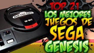 TOP 21 los MEJORES juegos de SEGA GENESIS  o SEGA MEGA DRIVE