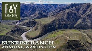 Washington Ranch For Sale | Sunrise Ranch | Anatone, Washington