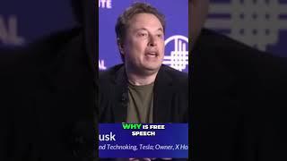 Elon Musk Explains Why Free Speech is the Backbone of Democracy