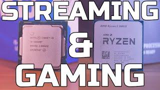 10400F vs 3600X STREAMING & GAMING - TechteamGB