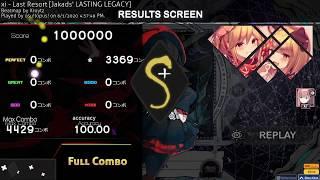 (AUTO) Last Resort by Kroytz - (osu! Mania)