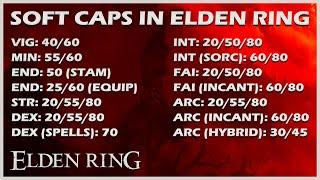 Elden Ring | Understanding Soft Caps For Attributes | 1440P 60FPS