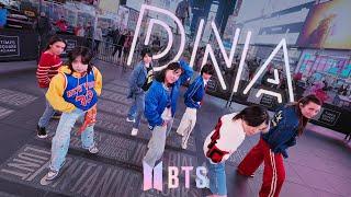[KPOP IN PUBLIC NYC | TIMES SQUARE | ONE TAKE] BTS (방탄소년단) - ‘DNA’ | Dance Cover by GRL1S