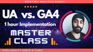 Google Analytics 4 vs Universal Analytics (1 Hour Masterclass)