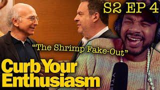 FILMMAKER REACTS Curb Your Enthusiasm Season 2 Episode 4: The Shrimp Incident