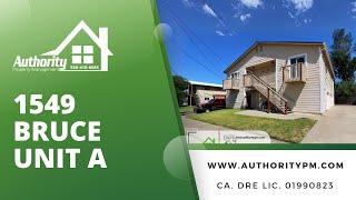 1549 Bruce A Offered By Authority Property Management, Redding, CA