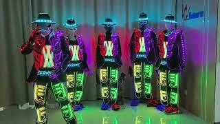 LED TRON DANCE COSTUME