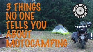 3 Things No One Tells You About Motocamping