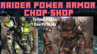 Raider Power Armor Chop-Shop Fallout 4 Xbox One Mods