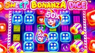 ДУМАЛ КОНЕЦ НО ПОСТАВИЛ ВСЁ И НЕ ЗРЯ!!! Sweet Bonanza Dice !!!