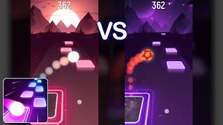 Tiles Hop Faded ( Red ball Record 972 ) vs ( White ball  Record 916 )