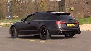 Audi RS6 C7 Avant w/ Decatted Downpipes - Drift, Revs, Drag Racing!