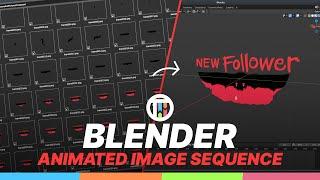 Blender 3.0 Eevee Tutorial - How to Import An Image Sequence with Images As Planes