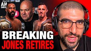BREAKING: Jon Jones Retires, Tom Aspinall Is UFC Champ, Ariel Helwani Reacts To 'Shameful' Situation