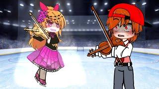 The Violin performance/Skating Hallucination️_meme || Gacha Club || Ppg x Rrb [ Original ? ]