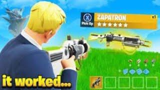 How to get the SECRET Zapotron in Fortnite!!