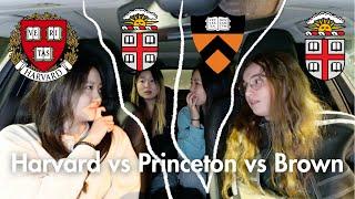 HARVARD vs PRINCETON vs BROWN | real experiences, freshmen year