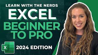 Hands-On Excel Tutorial  Beginner to Pro Course (2024)