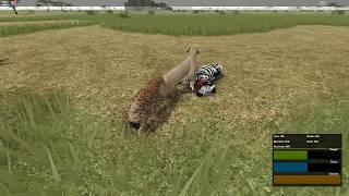 Roblox - Testing A | ''Fighting with a female lion to the death as a hyena.''